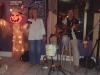 Lisa provided the percussion w/ a big smile alongside hubby Randy Lee during a performance at Bourbon St.